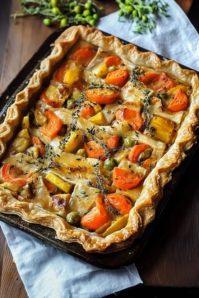 Gemüsekuchen vom Blech: Einfach &amp; Herzhaft - leckermoment