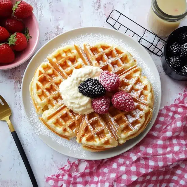 Omas Waffelteig: Einfaches Rezept für fluffige Waffeln - leckermoment Omas Waffelteig: Einfaches Rezept für fluffige Waffeln - leckermoment