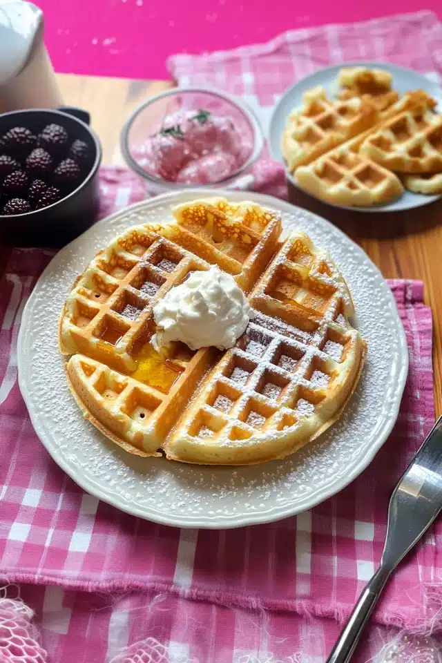 Omas Waffelteig: Einfaches Rezept für fluffige Waffeln - leckermoment Omas Waffelteig: Einfaches Rezept für fluffige Waffeln - leckermoment