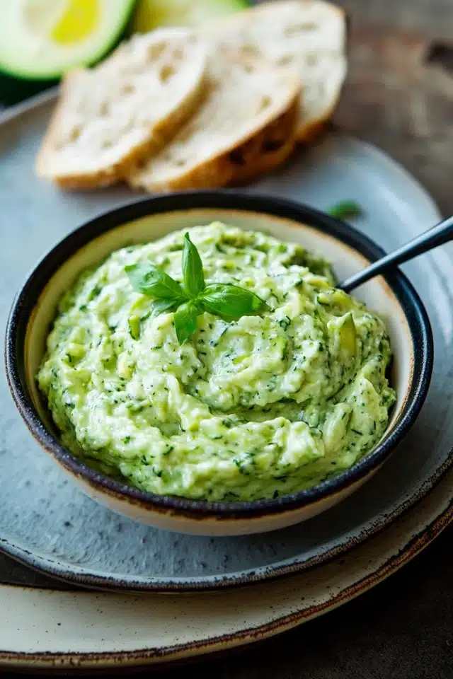 Zucchini-Avocado-Aufstrich – frisch, cremig &amp; schnell gemacht ...