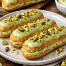 Pistazien-Eclairs – Einfaches Rezept für besondere Anlässe